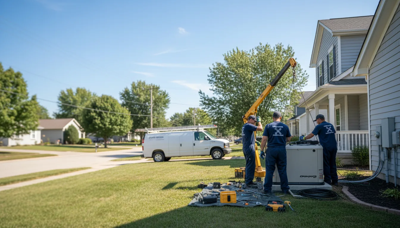 Generator Installation in Kewanee, MO near me
